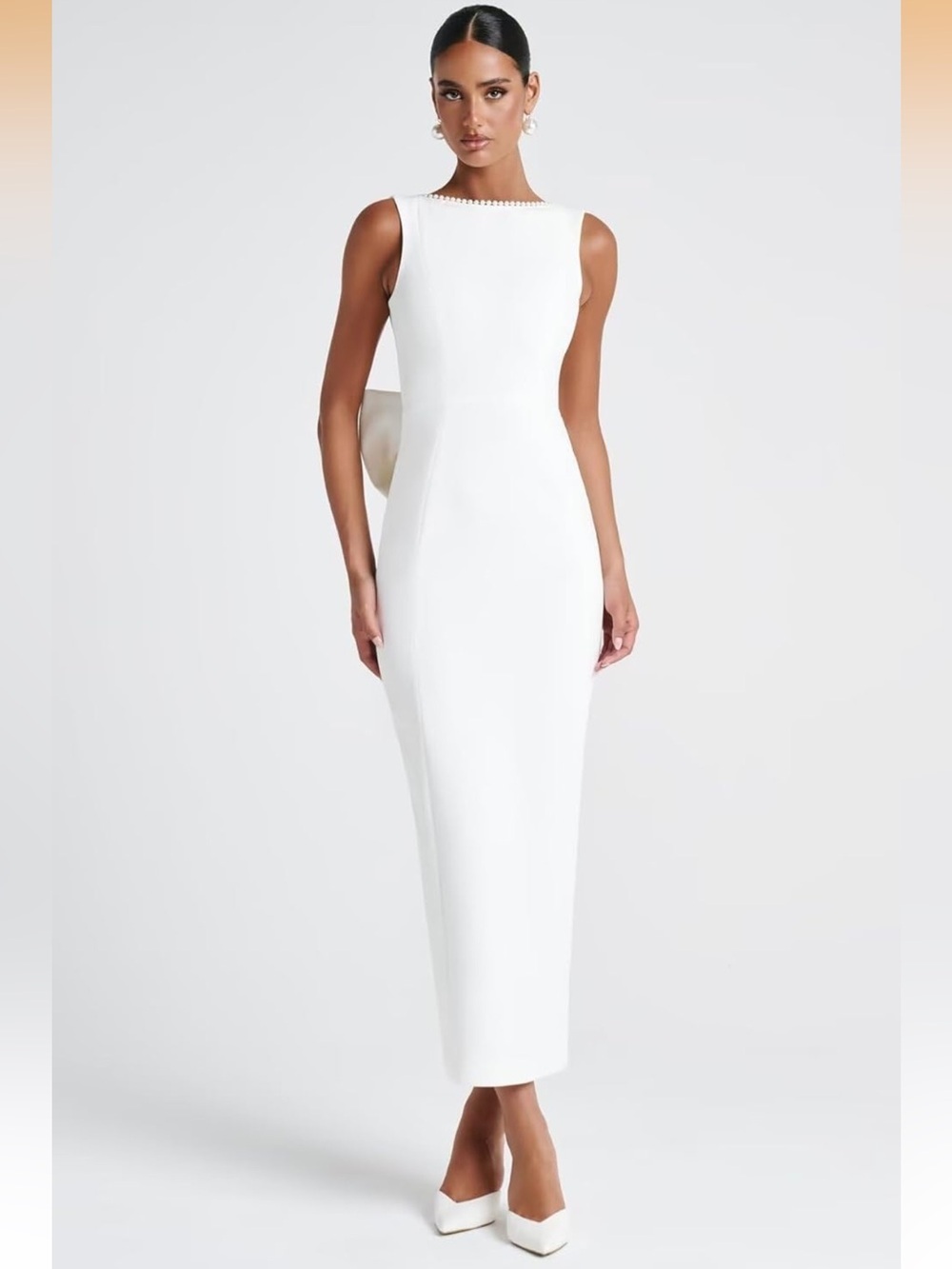 Sheath Column Wedding dress ( Miss Veil)